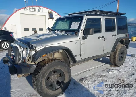 2012 Jeep Wrangler Unlimited Rubicon z USA, uszkodzony, nr VIN 1C4BJWFG1CL245048